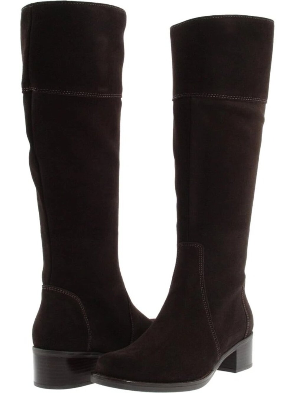 Women La Canadian Passion lined winter suede boots sz 8,5
